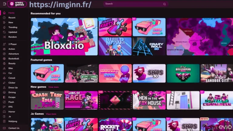 Crazy Games Votre destination ultime pour les jeux en ligne gratuits