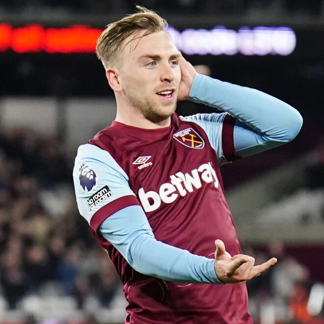 Jarrod Bowen le parcours exceptionnel d’un attaquant anglais devenu star de la Premier League