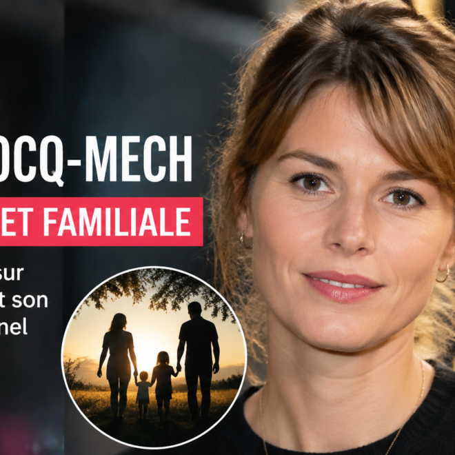 juliette plumecocq-mech vie privée et familiale: vie privée et familiale, discrétion et équilibre d’une artiste engagée
